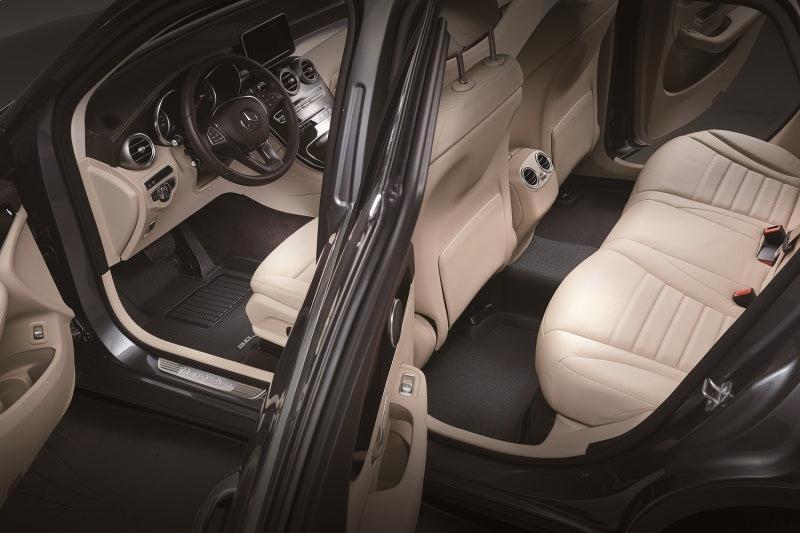 3D MAXpider 20-22 Tesla Model 3 Kagu 1st & 2nd Row Floormats - Black - Image 3