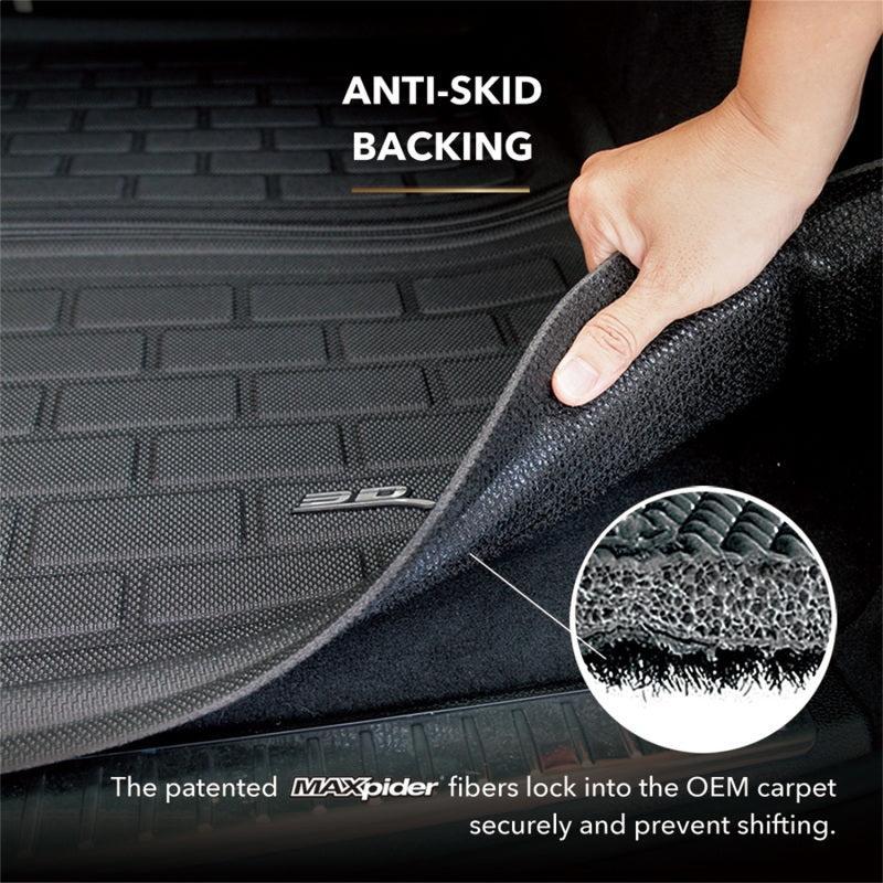 3D MAXpider 2008-2020 Toyota Sequoia Kagu Cargo Liner - Black - Image 3