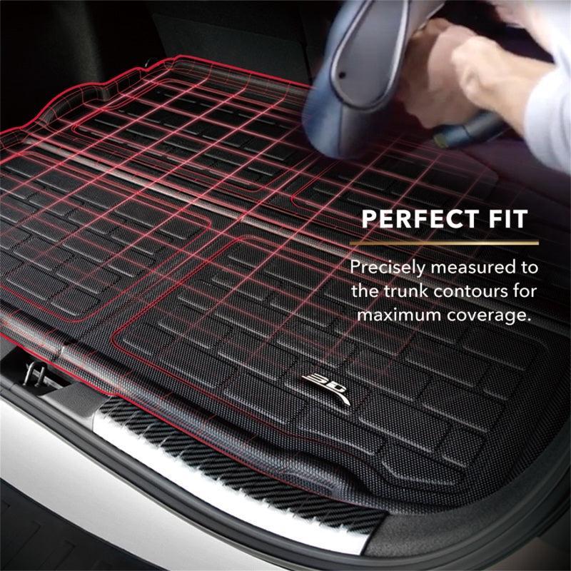 3D MAXpider 2015-2020 Acura TLX Kagu Cargo Liner - Black - Image 5