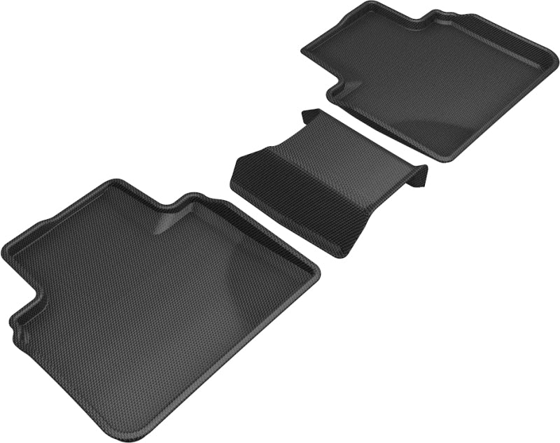 3D MAXpider 2018-2020 Honda Accord Kagu 2nd Row Floormats - Black - Image 6