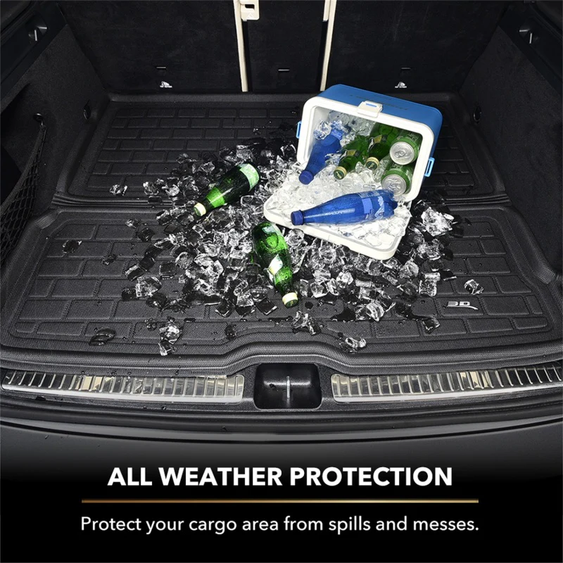 3D MAXpider 24-25 Lexus GX 6-Seat Kagu Cargo Liner - Black - Image 3