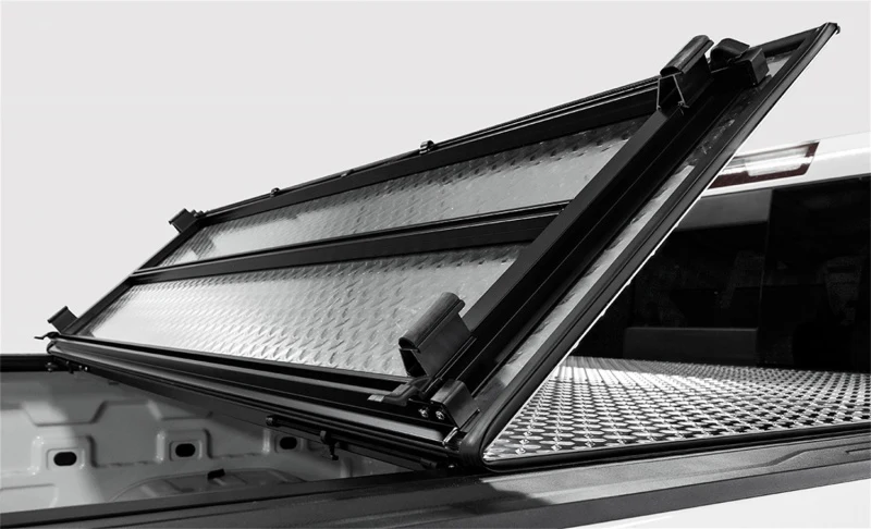 Access LOMAX Folding Hard Cover 19+ Chevy/GMC Full Size 1500 5ft 8in (w/ CarbonPro) Black Urethane - Image 5