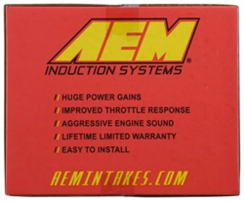 AEM 03-05 Honda Accord V6 Silver V2 Intake - Image 2