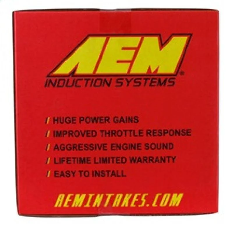 AEM 08-11 WRX/STi Wrinkle Red Cold Air Intake - Image 6