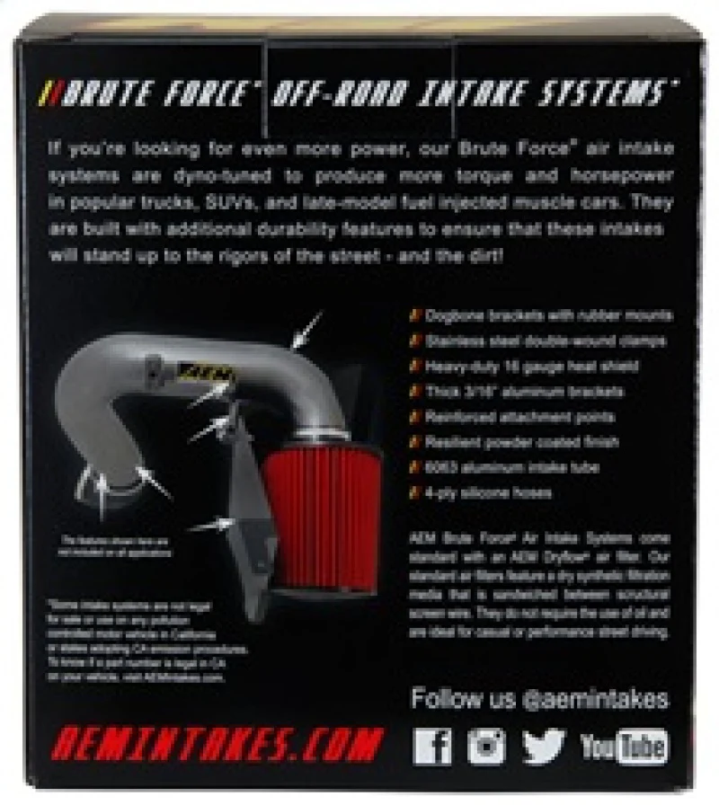 AEM 3 in x 5 in Dryflow Air Filter - Image 5