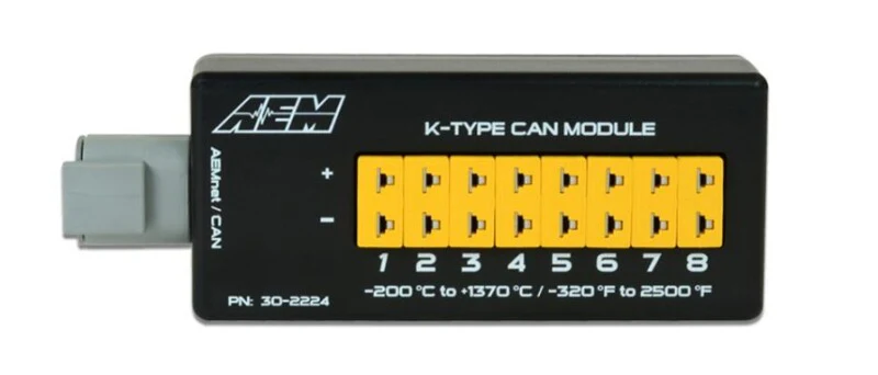 AEM 8 Channel K-Type Thermocouple EGT CAN Module - Image 3