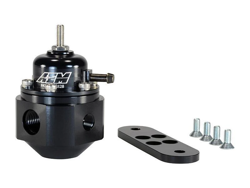 AEM Universal Black Adjustable Fuel Pressure Regulator - Image 6