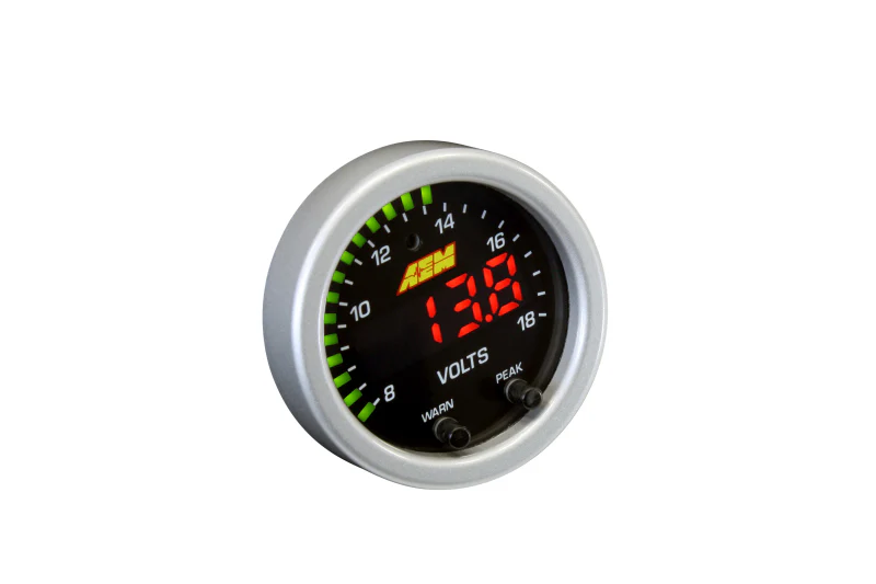 AEM X-Series 8-18V Volt Gauge - Image 7