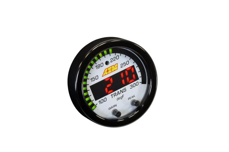 AEM X-Series Temperature 100-300F Gauge Kit (ONLY Black Bezel and Water Temp. Faceplate) - Image 18