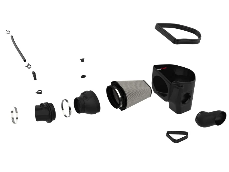aFe 19-23 Dodge Challenger Hellcat V8-6.2L Magnum FORCE Stage2 Cold Air Intake System w/Pro DRY S - Image 8