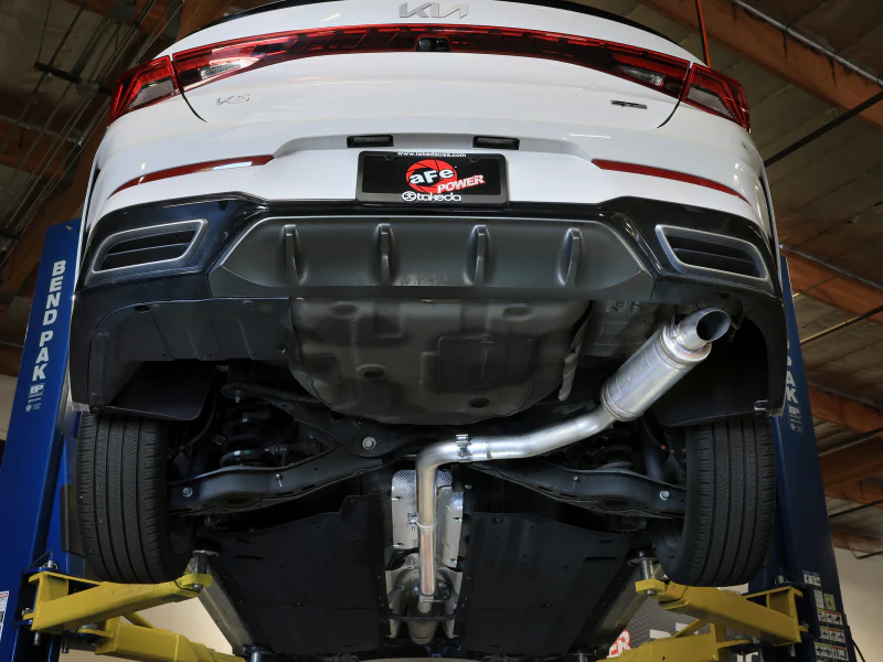 aFe 21-24 Kia K5 Takeda 2.5in 304 Stainless Steel Cat-Back Exhaust System - Image 4