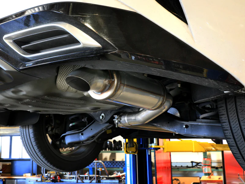 aFe 21-24 Kia K5 Takeda 2.5in 304 Stainless Steel Cat-Back Exhaust System - Image 5