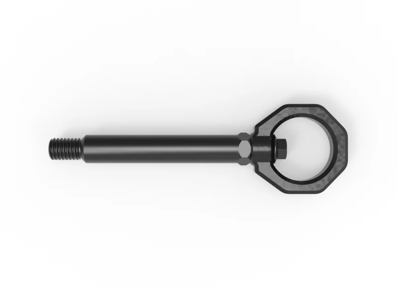 aFe 23-25 BMW M2 (G87) CONTROL Front / Rear Tow Hook - Black - Image 8