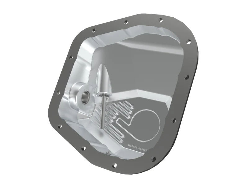 aFe 97-23 Ford F-150 Pro Series Rear Differential Cover Black w/ Machined Fins - Image 5