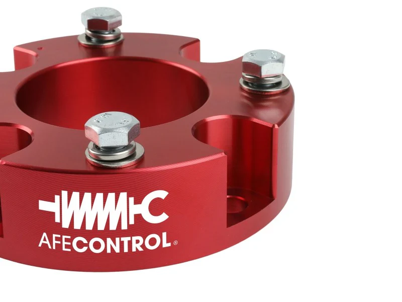 aFe CONTROL 1.875 IN Leveling Kit 22-23 Toyota Tundra - Red - Image 3