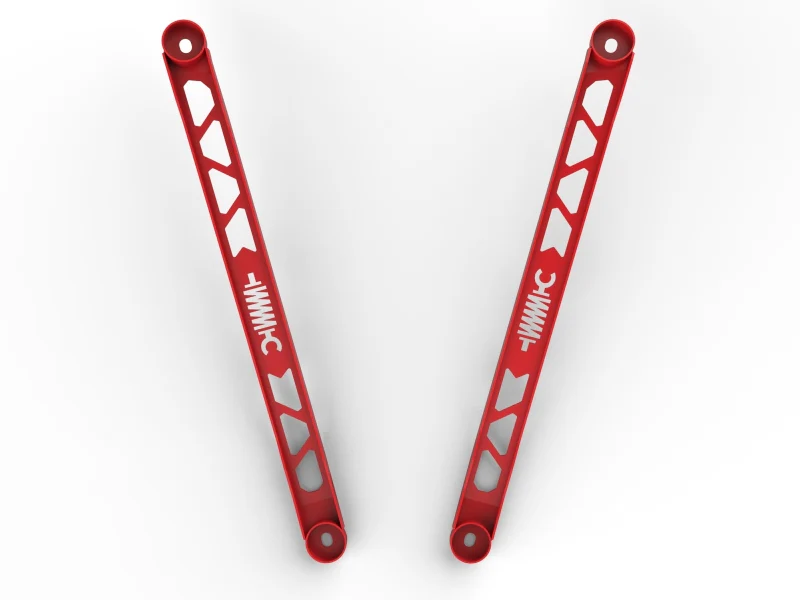 aFe CONTROL 304 Stainless Steel Front Suspension Strut Brace Red - Toyota GR Supra (A90) 20-21 - Image 6