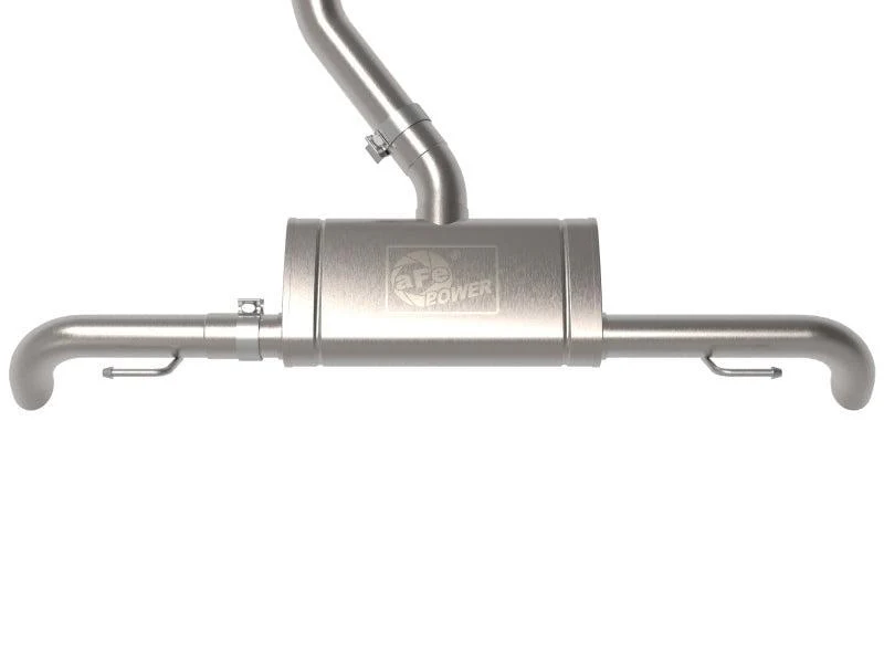 aFe MACH Force-Xp 17-21 Audi Q5 L4-2.0L (T) 3in to 2.5in Stainless Steel Cat-Back Exhaust System - Image 4