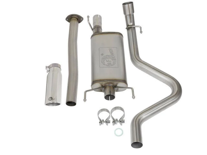 aFe MACH Force XP Cat-Back Stainless Steel Exhaust Syst w/Polished Tip Toyota Tacoma 05-12 L4-2.7L - Image 5
