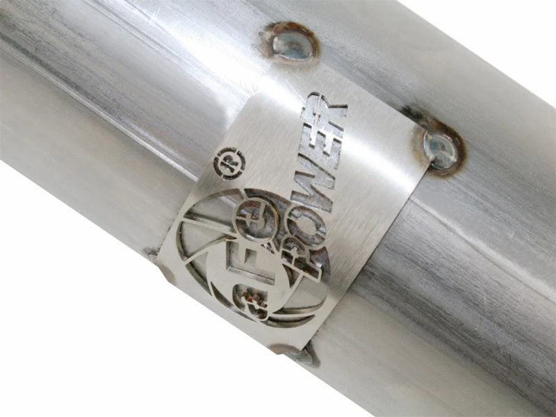 aFe Power Twisted Steel Loop Delete D/P Aluminized Steel 12-18 Jeep Wrangler (JK) V6 3.6L - Image 3