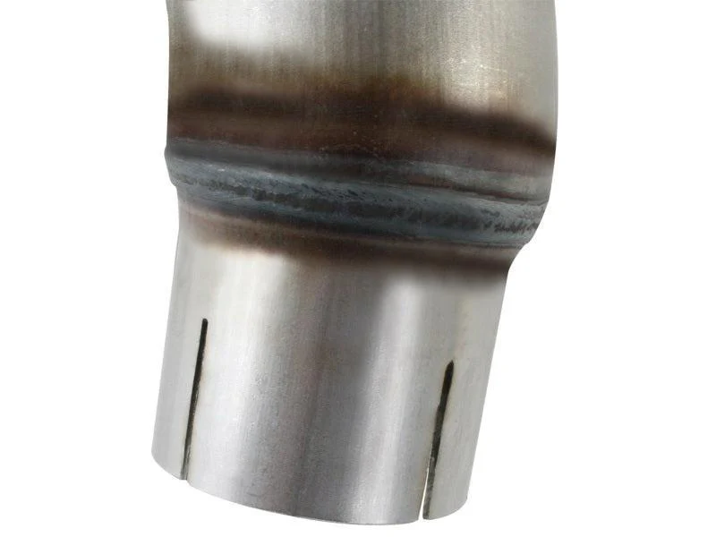 aFe Power Twisted Steel Loop Delete D/P Aluminized Steel 12-18 Jeep Wrangler (JK) V6 3.6L - Image 5