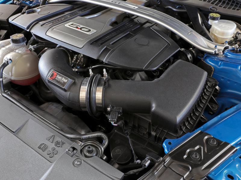 aFe Super Stock Induction System Pro Dry S Media 18-20 Ford Mustang V8-5.0L - Image 2
