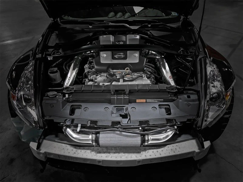 aFe Takeda Intake Stage-2 Polished Pro DRY S 09-17 Nissan 370Z V6 3.7L - Image 2
