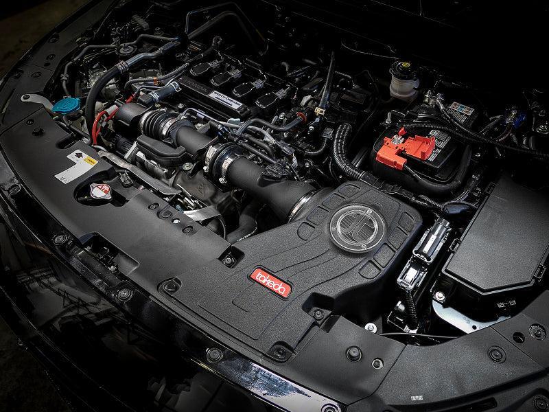 aFe Takeda Momentum Pro Dry S Cold Air Intake System 2018 Honda Accord I4 1.5L (t) - Image 2