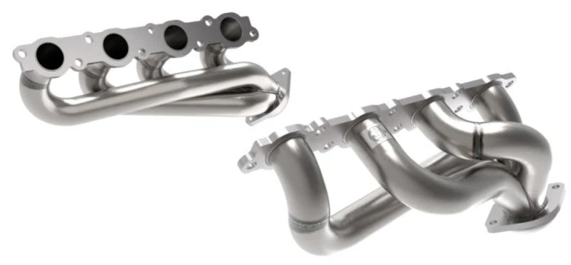 aFe Twisted Steel 1-7/8in 304 SS Headers 20-21 Ford F-250/F-350 V8-7.3L - Image 8