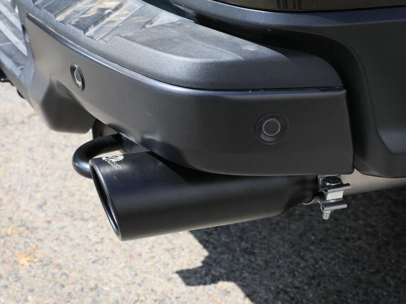 aFe Vulcan Series 3in 304SS Cat-Back Exhaust 24-25 Ford Ranger Raptor V6-3.0L (tt) w/ Black Tips - Image 2