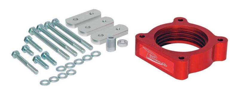 Airaid 05-14 Toyota Tacoma 4.0L / 05-09 4Runner 4.0L / 07-09 FJ Cruiser 4.0L PowerAid TB Spacer - Image 3
