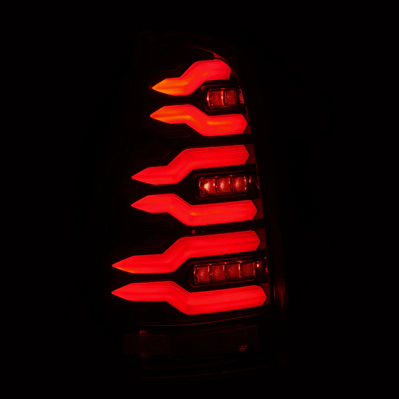 AlphaRex 03-09 Toyota 4Runner LUXX-Series LED Tail Lights- Black - Image 5