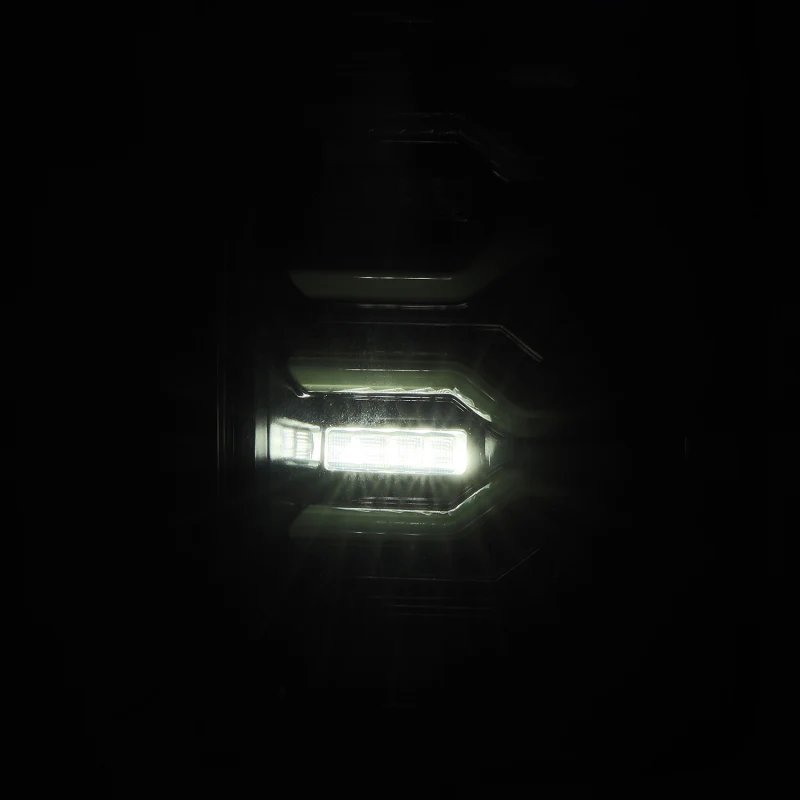 AlphaRex 07-08 Dodge Ram1500/07-09 Dodge Ram 2500+3500 Luxx-Series LED Tail Lights(Pair) Alpha Black - Image 7