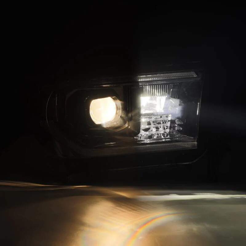 AlphaRex 07-13 Toyota Tundra/08-17 Toyota Sequoia G2 PRO-Series Projector Headlights Alpha-Black - Image 4