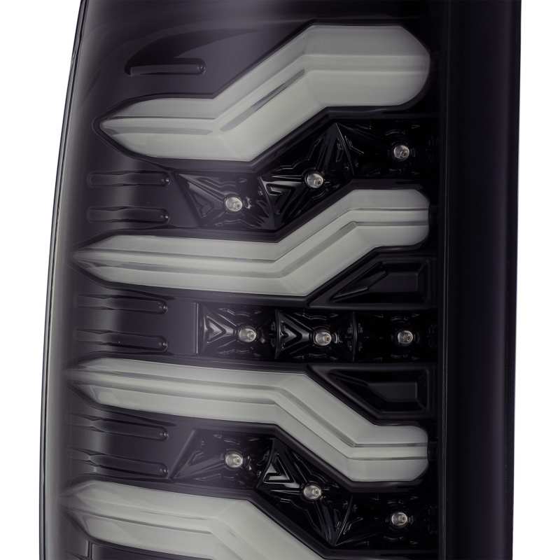 AlphaRex 09-18 Dodge Ram 1500 PRO-Series LED Tail Lights Jet Black - Image 2