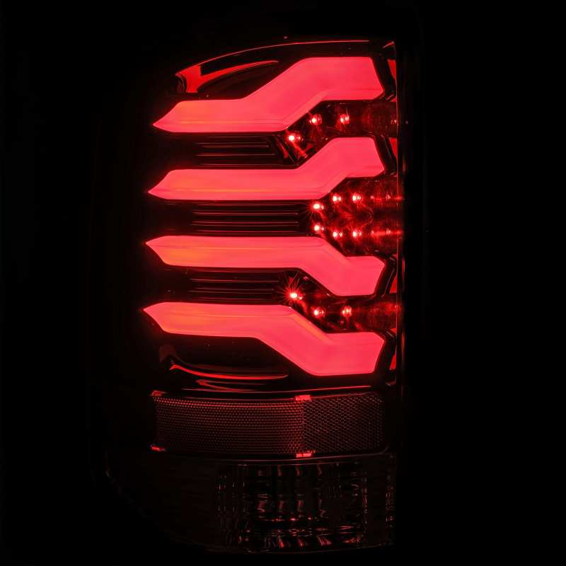 AlphaRex 14-18 GMC Sierra 1500 PRO-Series LED Tail Lights Jet Black - Image 7