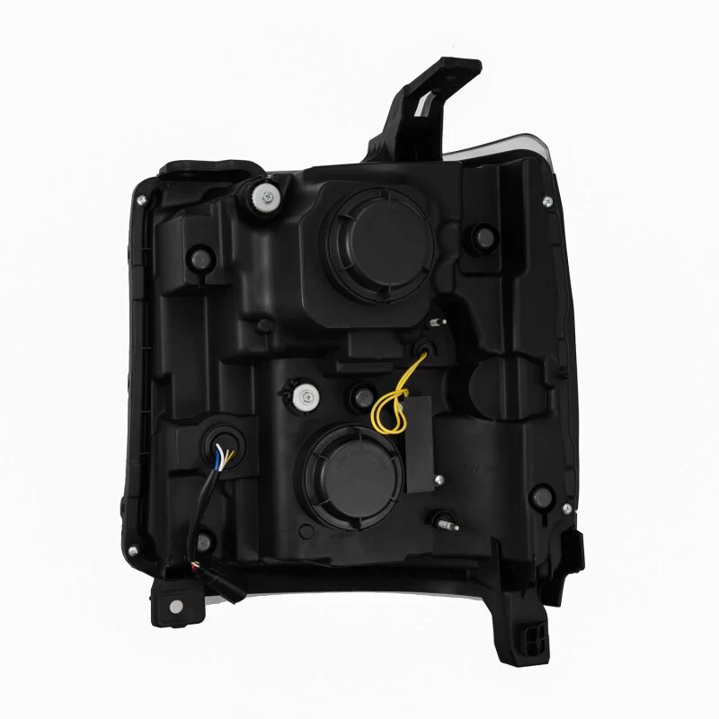 AlphaRex 16-18 Chevy 1500HD LUXX LED Proj Headlights Alpha-BK w/Seq Atv Lgt / SeqSig (Req PN 810023) - Image 7