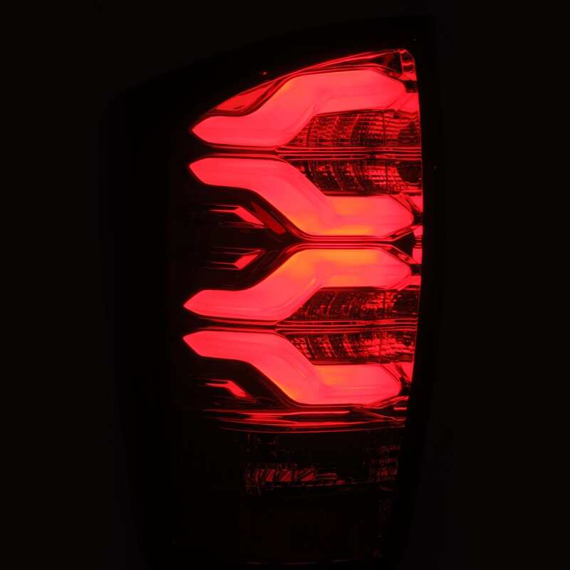 AlphaRex 16-21 Toyota Tacoma LUXX LED Taillights Blk/Red w/Activ Light/Seq Signal - Image 10