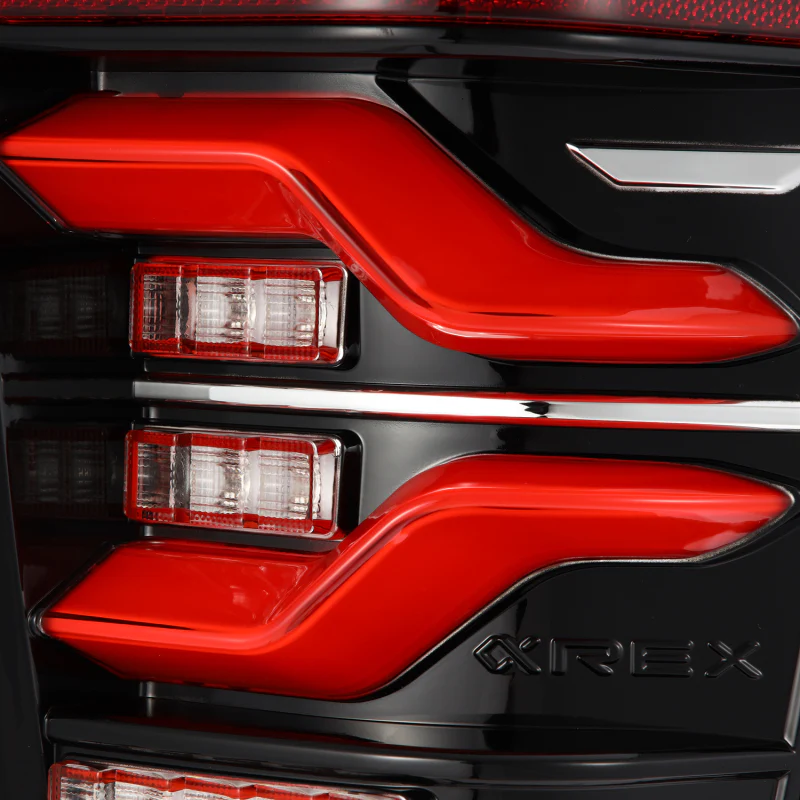 AlphaRex 16-21 Toyota Tacoma LUXX LED Taillights Blk/Red w/Activ Light/Seq Signal - Image 5