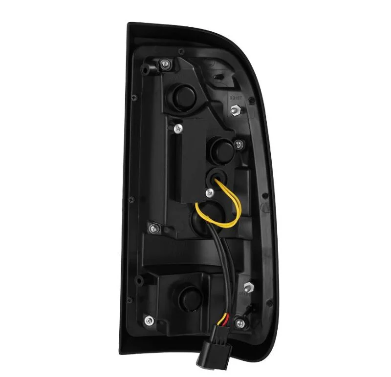 AlphaRex 97-03 Ford F150 / 99-16 Ford F250/F350/F450/F550 LUXX-Series LED Tail Lights - Black/Red - Image 7
