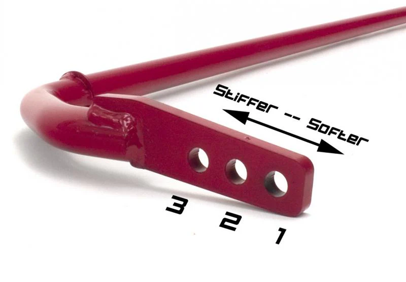ALTA 02-12 Mini Cooper/S/JCW (Incl. 05-12 Convertible) & 09-12 Clubman Rear Swaybar 22mm - Red - Image 2
