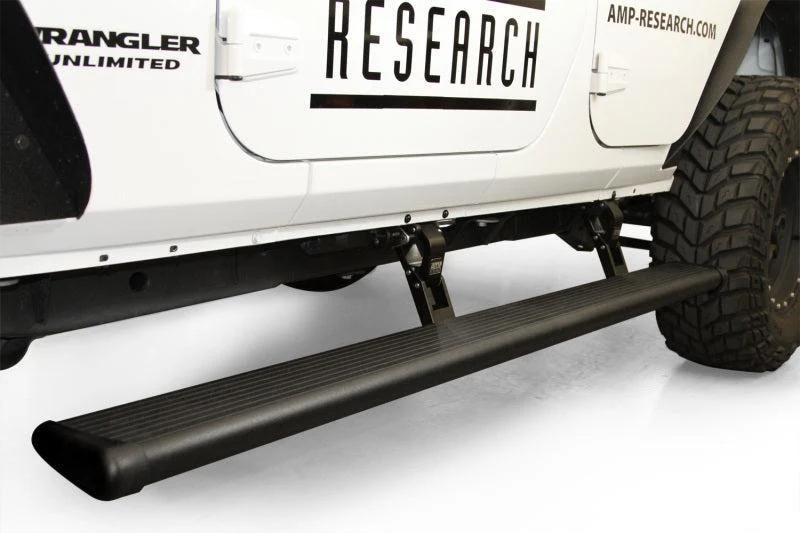 AMP Research 18-24 Jeep Wrangler JL 4DR (Excl. 4XE/Rubicon 392) PowerStep - Black - Image 3