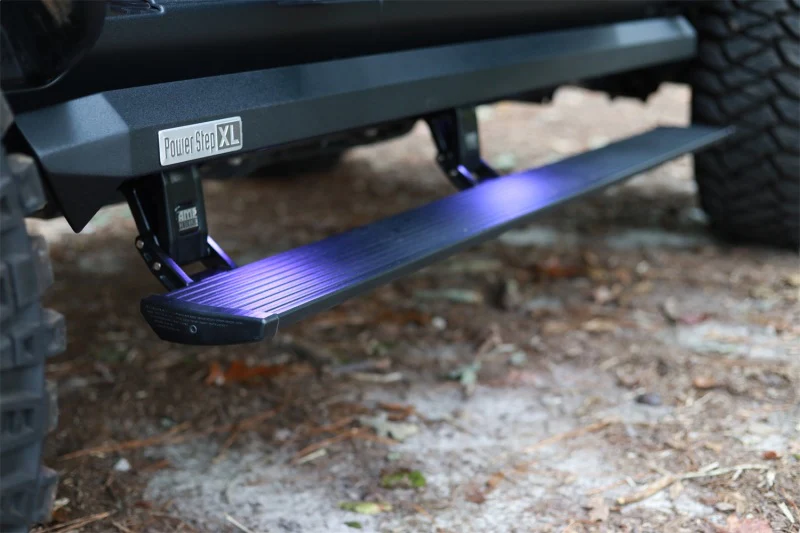AMP Research 2021 Ford F-150 SuperCrew & 22-23 F-150 Lightning CC PowerStep XL - Black - Image 3