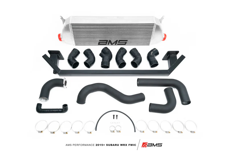 AMS Performance 2015+ Subaru WRX FA20 Front Mount Intercooler Kit with Bumper Beam - Image 6