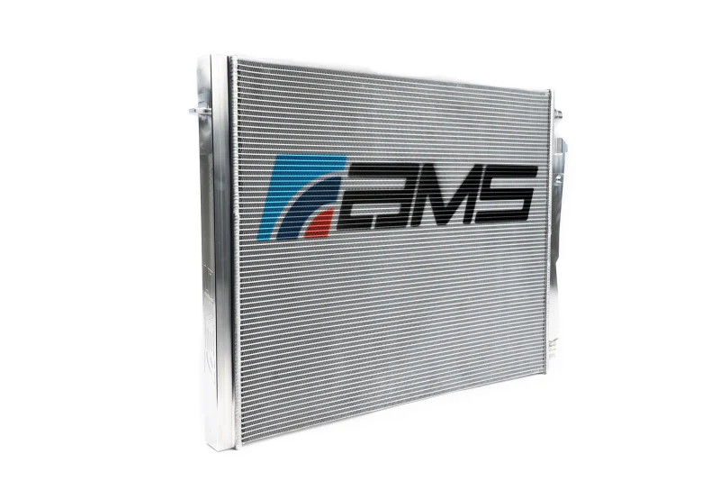 AMS Performance BMW G8X M2/M3/M4 S58 Heat Exchanger - Limited Edition M Color Logo - Image 3