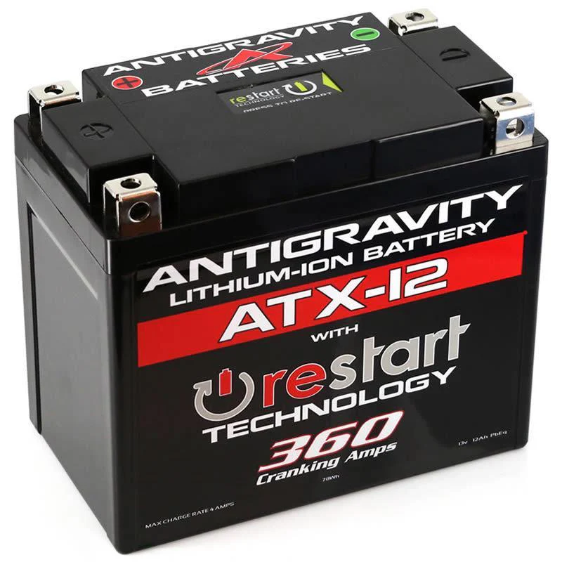 Antigravity YTX12 Lithium Battery w/Re-Start - Image 2
