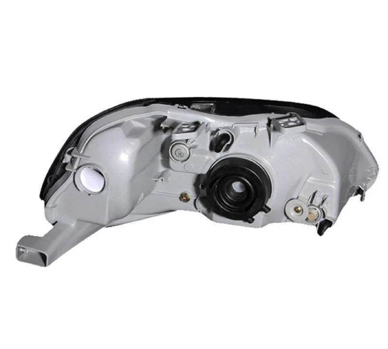 ANZO 1999-2000 Honda Civic Crystal Headlights Chrome - Image 3