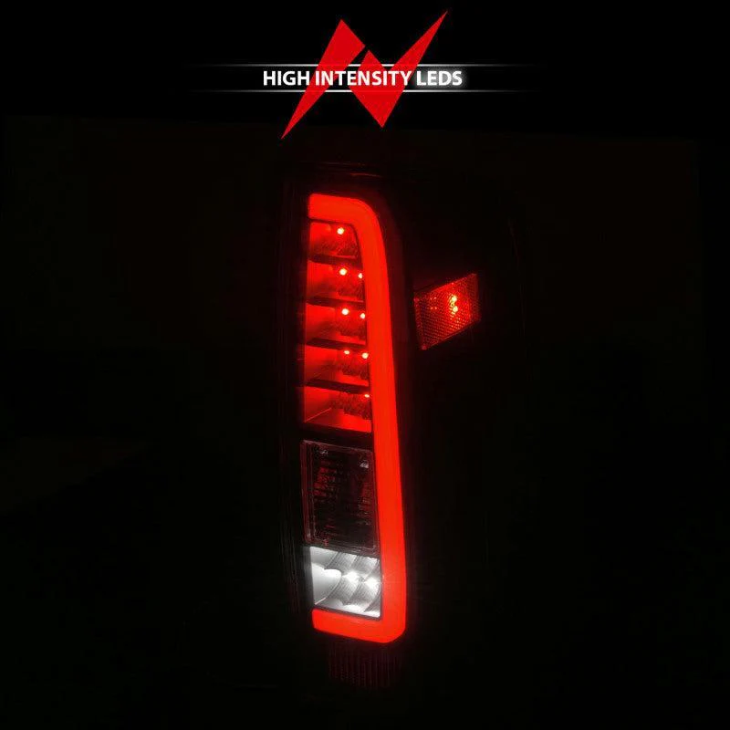 ANZO 2005-2021 Nissan Frontier LED Taillights Black Housing/Clear Lens - Image 8