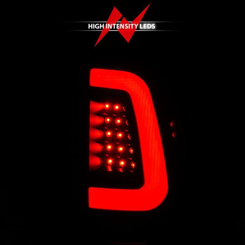 ANZO 2008-2016 Ford F-250 LED Taillights Black Housing Clear Lens (Pair) - Image 13