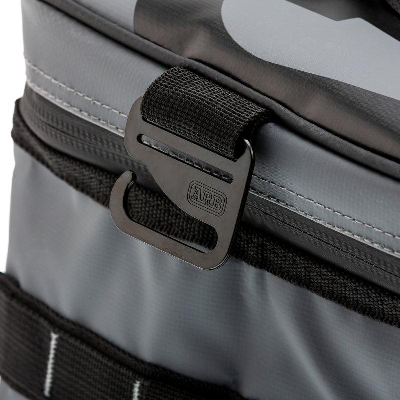 ARB Cooler Bag Charcoal w/ Red Highlights 15in L x 11in W x 9in H Holds 22 Cans - Image 8