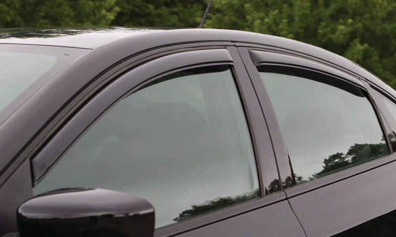 AVS 07-10 Chrysler Sebring Ventvisor In-Channel Front & Rear Window Deflectors 4pc - Smoke - Image 14